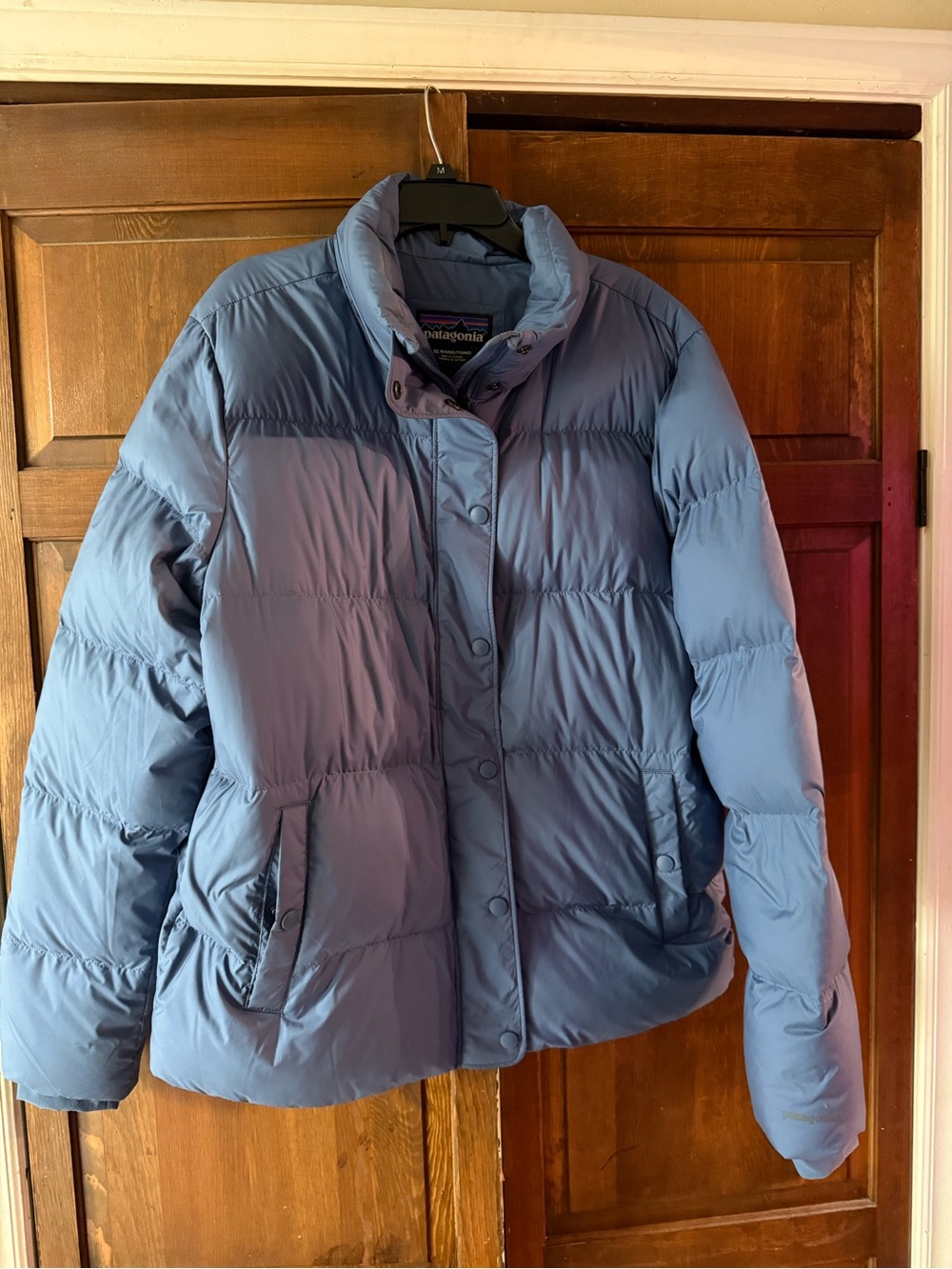 Patagonia Blue Women's Quilted Puffer Jacket